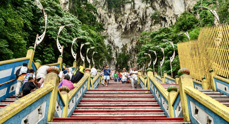 Batu grotten buiten Maleisië Batu grotten buiten Maleisië